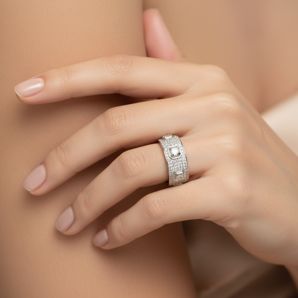 “Buckle” ring